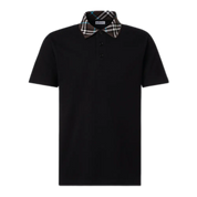 Cotton Polo Shirt – Black