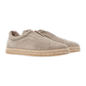 Thiago Grey Suede Espadrille Sneakers – Handcrafted