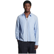 Regular Zipped Twill Shirt
