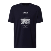 Printed cotton jersey T-shirt