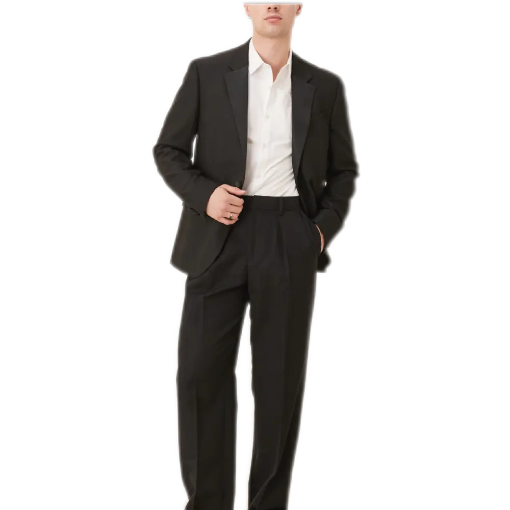 Wide Leg Dress Pants – Black, Tailored & Pleated