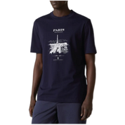 Printed cotton jersey T-shirt