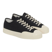 2432 Works Low Sneakers – Black Canvas