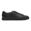Ugo Sneakers – Intense Black Deerskin Leather Low-Tops