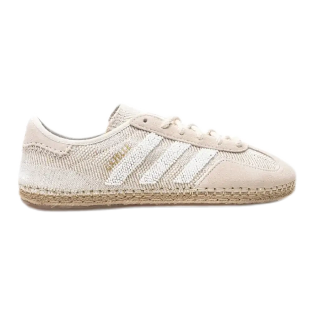 Gazelle Sneakers – Ivory White & Light Beige