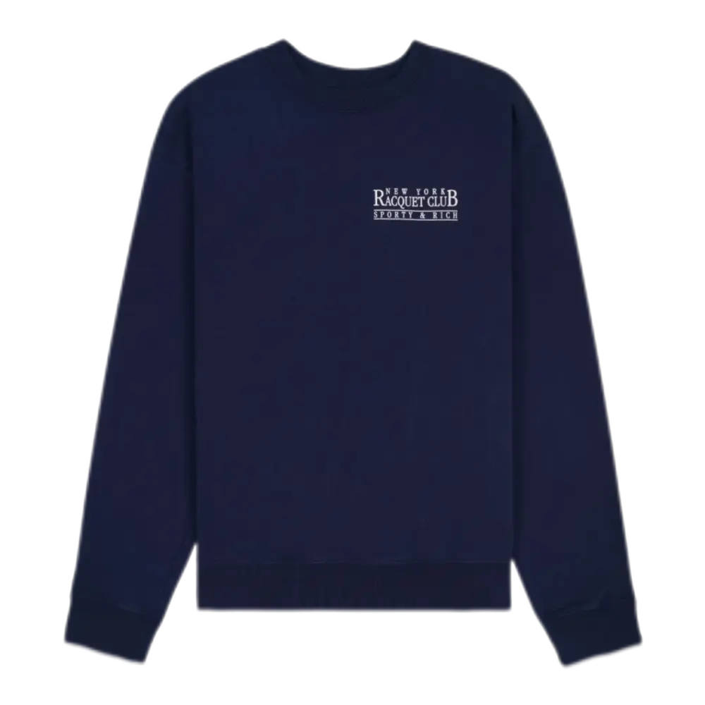 Logo-Print Sweatshirt – Navy Blue