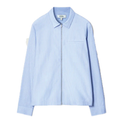 Regular Zipped Twill Shirt