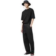 Wide Chino Trousers – Twill Elegance with Modern Proportions