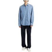 Pleated Midweight Trousers with Flap Pockets