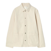 Relaxed Denim Utility Overshirt – Organic Cotton Workwear Style