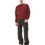 Baggy Jeans in Washed Black