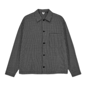 Relaxed Fit Cotton Shirt with Stretch & Chest Pocket