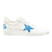 Ballstar Sneakers – White Leather Retro Style