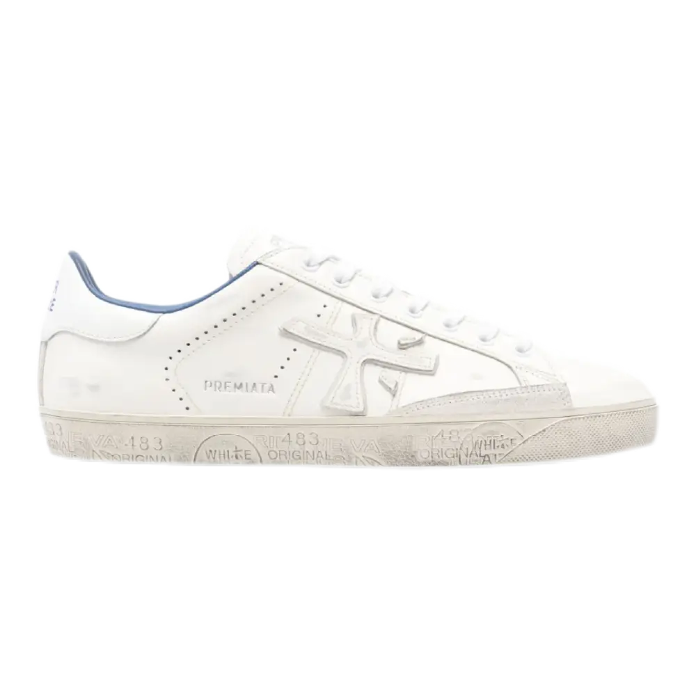 Sneakers – White Italian Leather Trainers