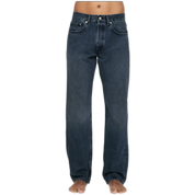 OCEAN LOOSE STRAIGHT JEANS - RELAXED MID-RISE DENIM