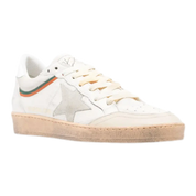 Ball Star Sneakers – White Vintage-Inspired Shoes