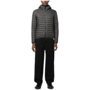 Hooded Down Jacket - Dark Gray
