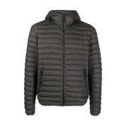 Hooded Down Jacket - Dark Gray