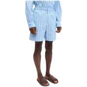 Striped Shorts – Baby Blue