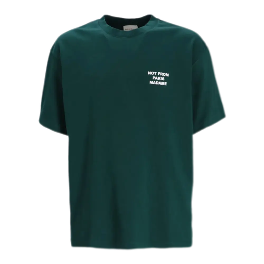 Slogan-Print Cotton T-Shirt