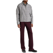 Prince of Wales Checked Linen Jacket