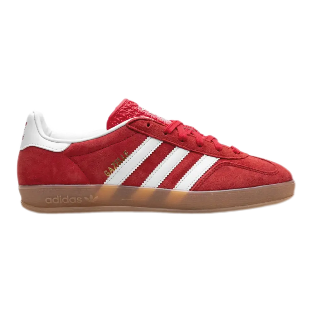 Gazelle Indoor "Better Scarlet" Sneakers – Suede Red Classics