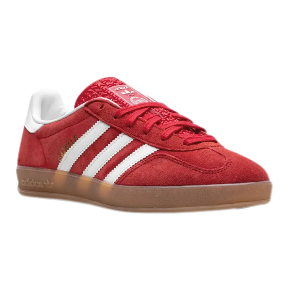 Gazelle Indoor "Better Scarlet" Sneakers – Suede Red Classics