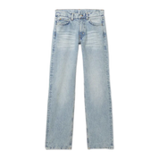 Low Waist Regular Straight Jeans
