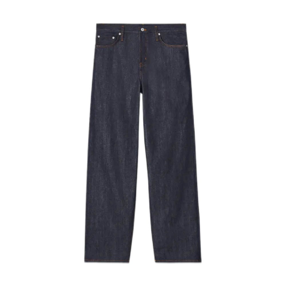 RIDER SELVEDGE JEANS - WIDE Raw Indigo