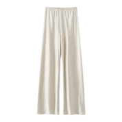 Bias Satin Pants Pearl