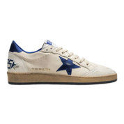 20mm Ball Star Nappa Laminated Sneakers - White/Blue