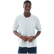 Blue Short Sleeve Striped Shirt