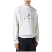 Venice Sweatshirt – White, Logo Embroidered, Made in Italy