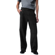 Relaxed Suit Trousers with Tie