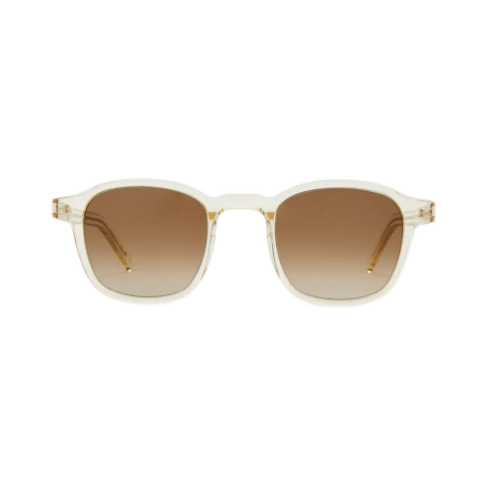 Round-Frame Sunglasses - Orange