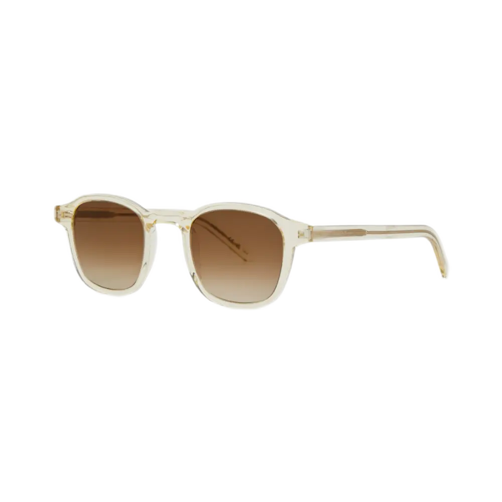 Round-Frame Sunglasses - Orange