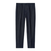 Relaxed Linen Tapered Trousers