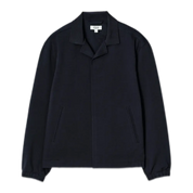 Collared Interlock Cotton-Jersey Jacket