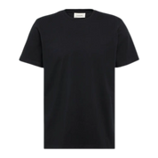 Logo Cotton Jersey T-Shirt - Noir