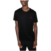 Logo-Embroidered Cotton T-Shirt - Classic Black