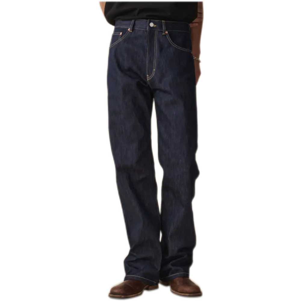 Jeanerica VM009 Vega Raw Denim Jeans – Wide Fit, Zip Fly