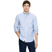 Oxford Shirt - Blue/Striped