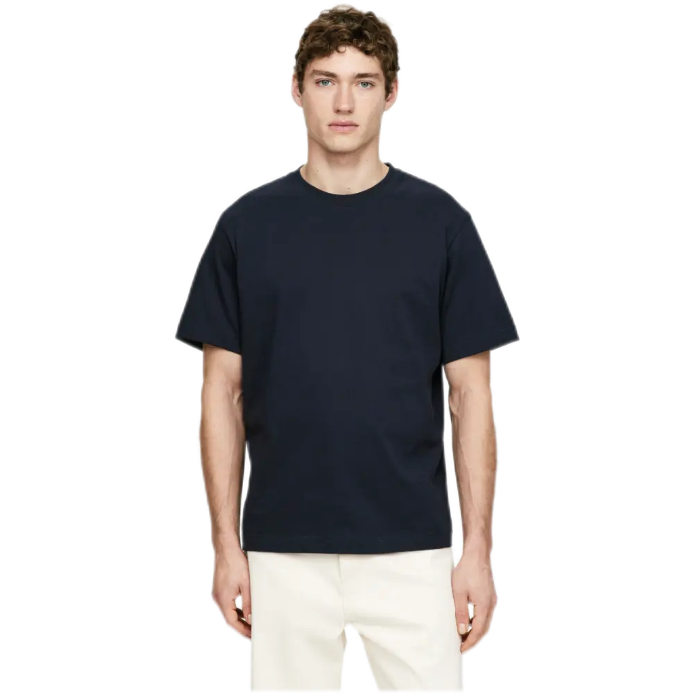 Midweight T Shirt - Dark Blue