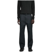Cos Pleated Wide-Leg Cotton Trousers