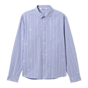 Relaxed Patterned Cotton Shirt