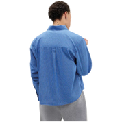 Boxy Fit Long Sleeve with Spread Collar