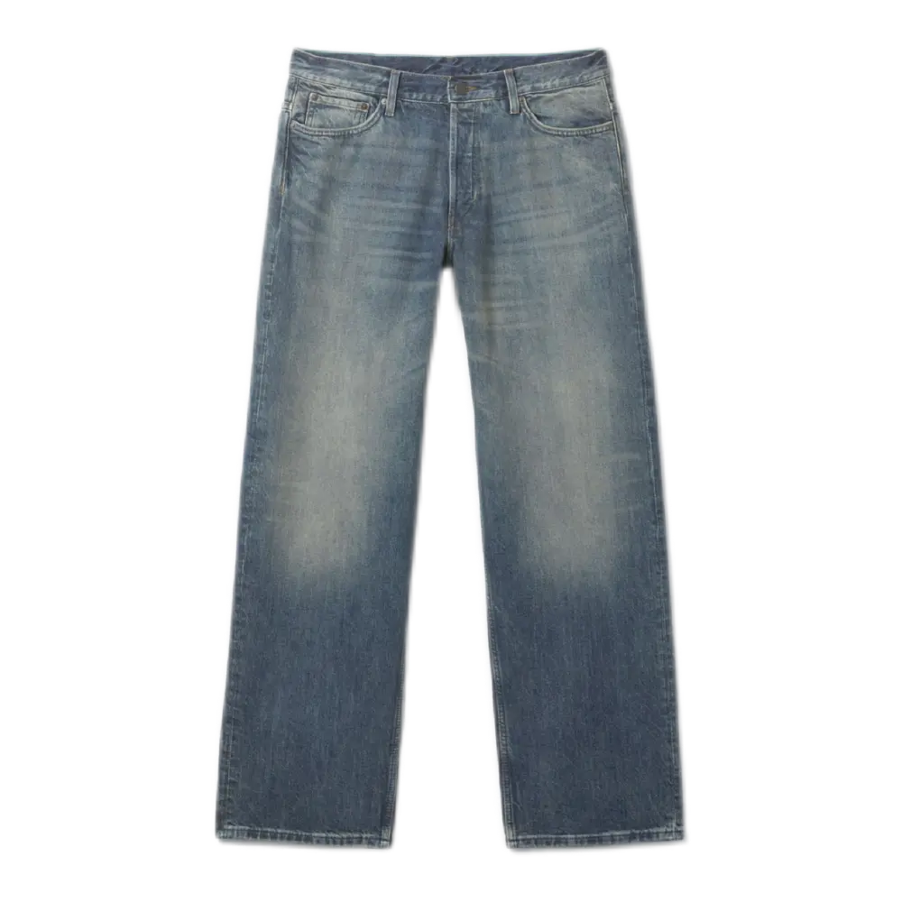 Sphere Low Waist Loose Jeans – Organic Straight Leg Denim