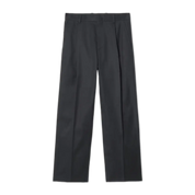 Cos Pleated Wide-Leg Cotton Trousers