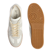 Replica Leather & Suede Low Top Sneakers - Off-White
