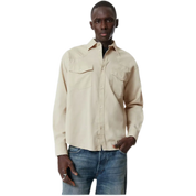 Loose-Fit Cotton Twill Long-Sleeved Shirt